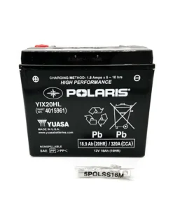 310 CCA YTX20HL Battery, Part 4011496